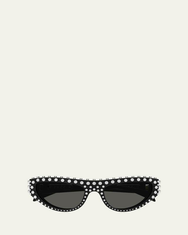 Cat-Eye Recycled Acetate Sunglasses